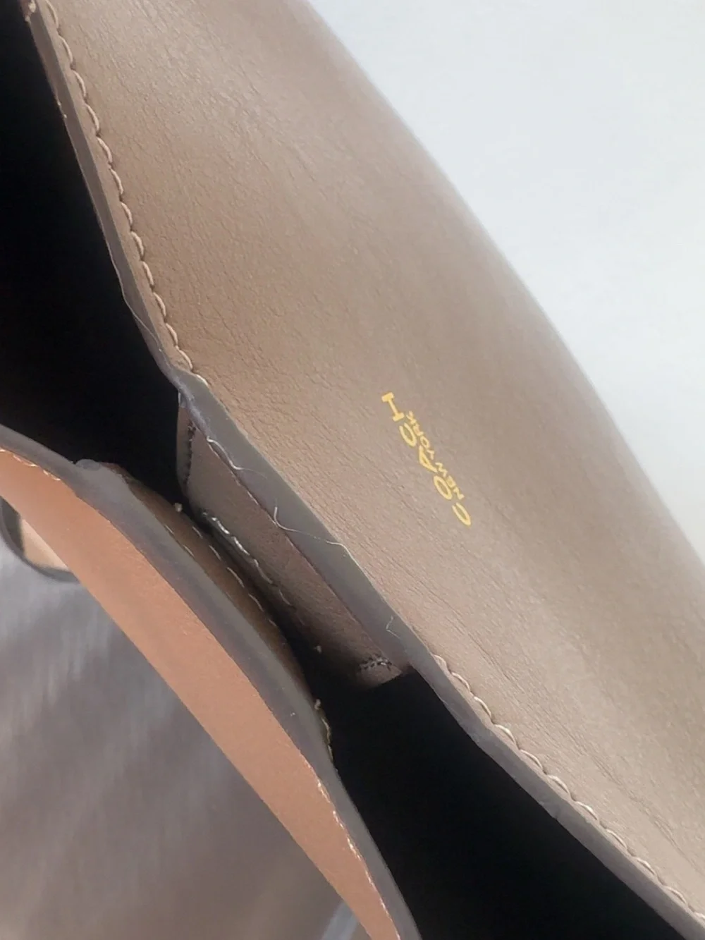 Coach Brown Leather Brooklyn 28 Shoulder Bag
